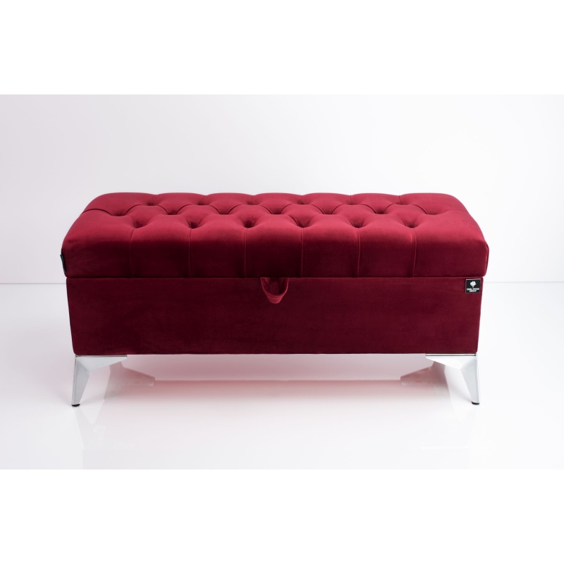 Tufted Storage Bench